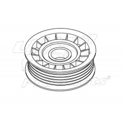 W8800350 - Pulley Asm - Belt Idler (5.7L)